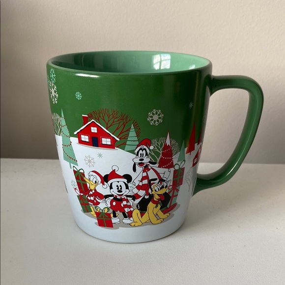 Disney Other - Disney Christmas Mug - Green
